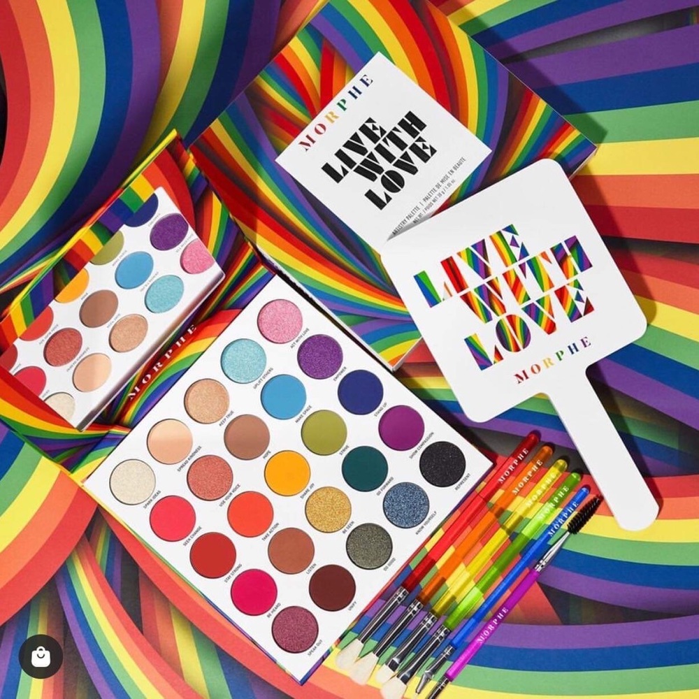 Morphe Pride set makeup collection NWT